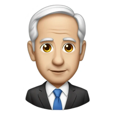 Netanyahu sticker