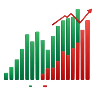 Stock market sticker