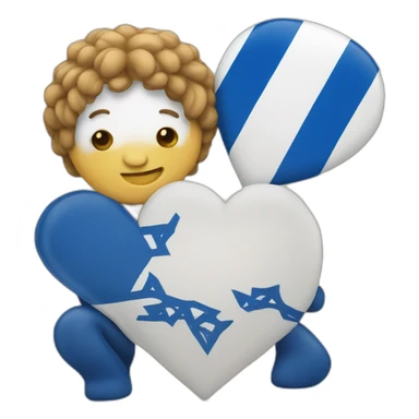 State of Israeli love sticker