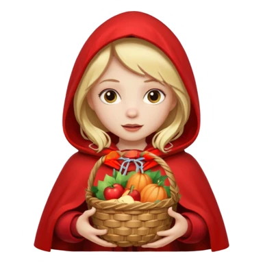 Little Red Riding Hood sticker