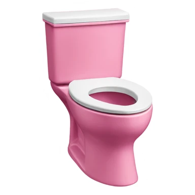 skibidi toilet in a pink toilet sticker