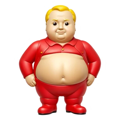 Cinematic Realistic Botero Sculpture Emoji, depicted as an exaggerated voluminous sculpture in the signature style of Fernando Botero, rendered with rich textures and vibrant artistic lighting that captures its playful grandeur. sticker