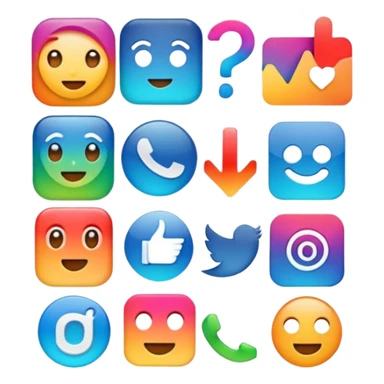 social media content sticker