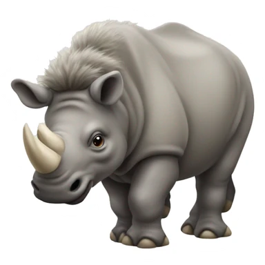 wooly rhinoceros sticker