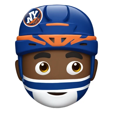 New York islanders fan sticker