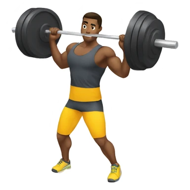 gym training sticker