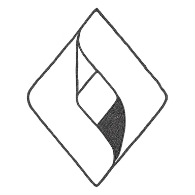 atlassian jira logo in a hand-drawn outlined style sticker