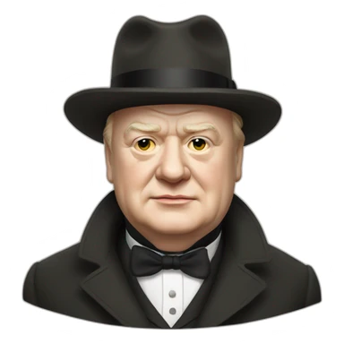 churchill sticker