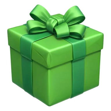 Green Present sticker