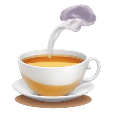 spilling tea sticker