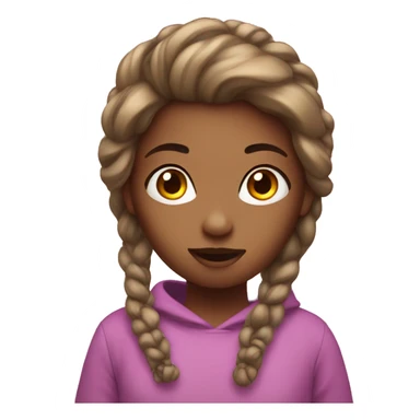 Sleepover girl sticker