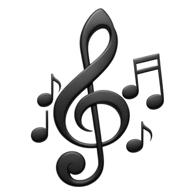 music notes sticker