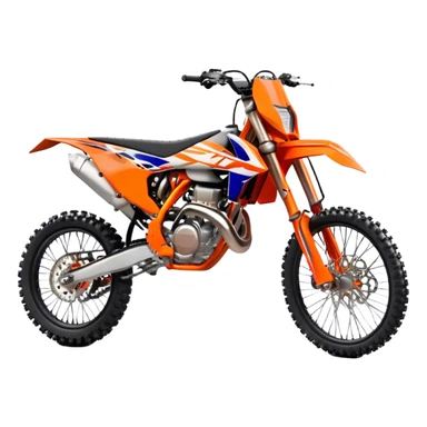 KTM Dirtbike - KTM 250 SX (Model Year: 2021) (Iconic colour: Orange) sticker