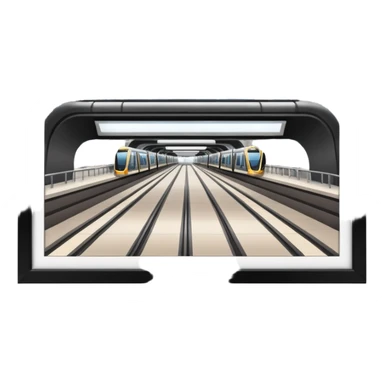 metro at the station sticker