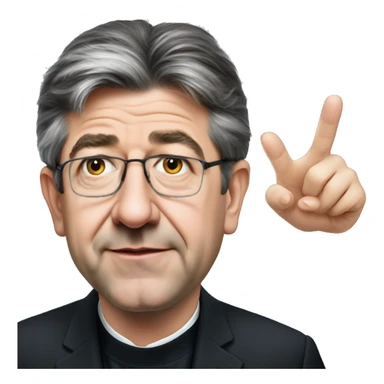 Juan-Luc Mélenchon sticker