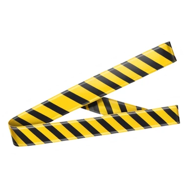 crime scene stripe sticker