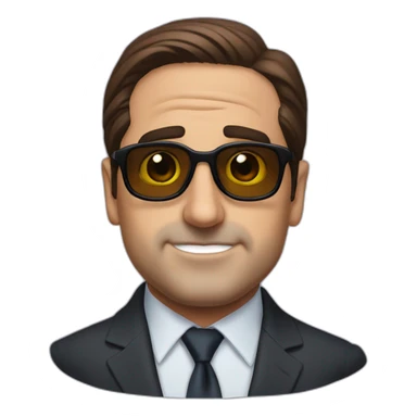 Michael Scott in sunglasses sticker