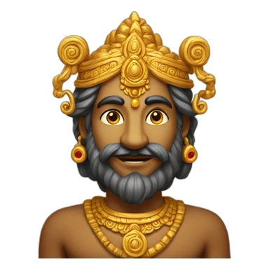 A Hindu mythological God  sticker