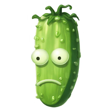 pickle rick and morty sticker