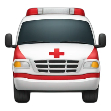 fat guy ambulance sticker