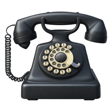 telefóno viejo sticker