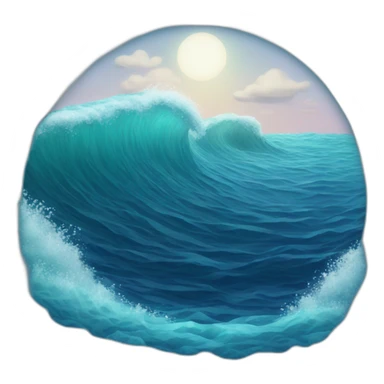 Ocean sticker