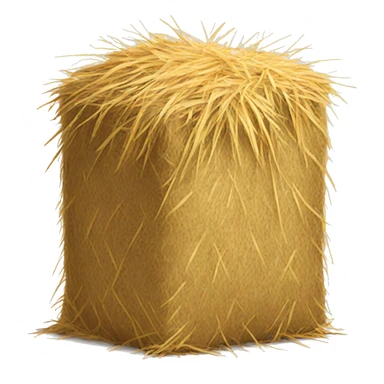 Bale of hay sticker