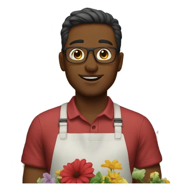 Florist life sticker