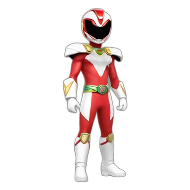 futur power ranger full body sticker