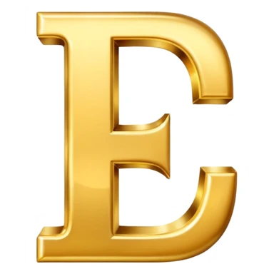 The letter L sticker