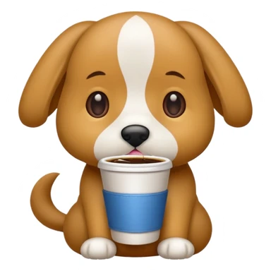 Polis üniforması giyen köpek sticker