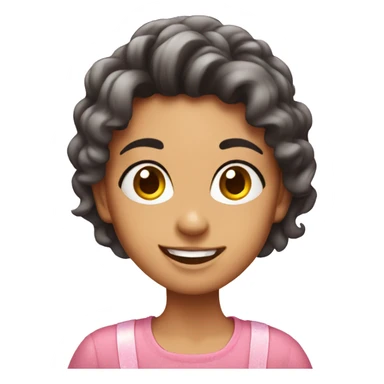 Girly Happy birthday sign sticker