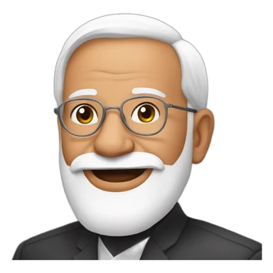 Randi with modi sticker