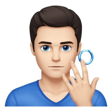 The vampire diaries Stefan blue daylight ring  sticker