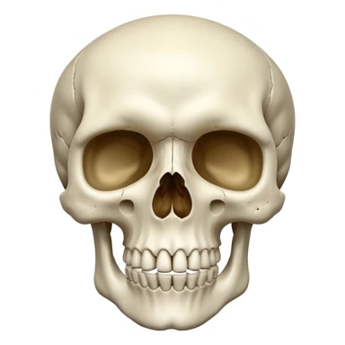 Skull emoji sticker