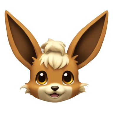 Eevee Rocruff sticker