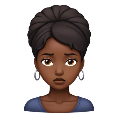 👸🏾😔 Combiend unse the sad Face on the black Queen withoit maiking her yellow sticker