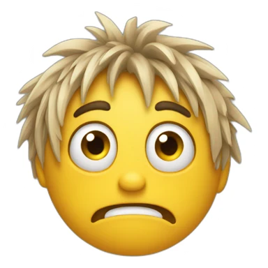 frazzled emoji sticker