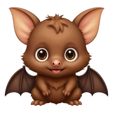 cute baby bat sticker