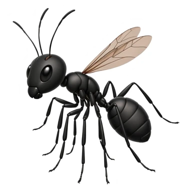cartoon ant sticker