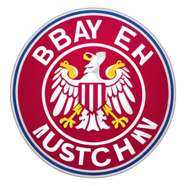 FC Bayern Munich logo sticker