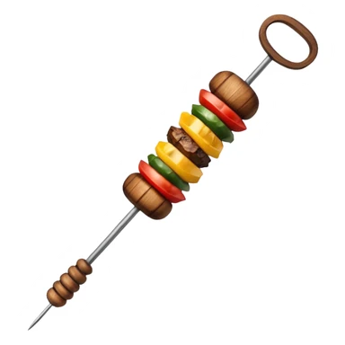kebab skewer sticker