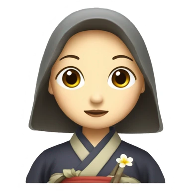 Japanese nightingale sticker