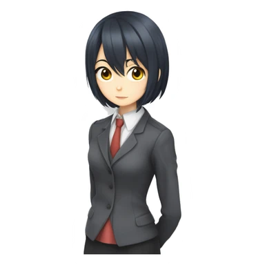 Dibujo de Misaki Mei de another sticker