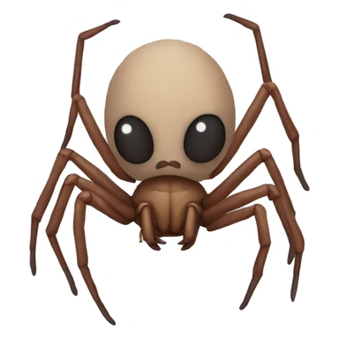 araña enojada sticker