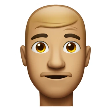 Side eye with straight face  sticker