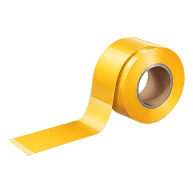 Long stretch tape sticker