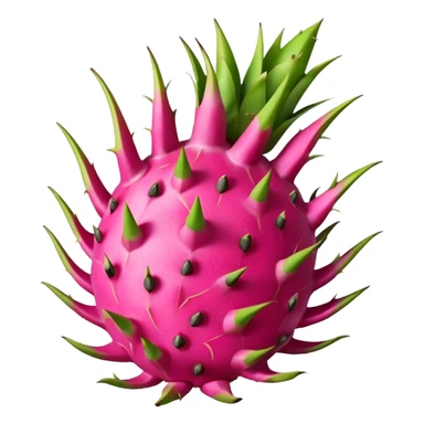 Cute dragon fruit sticker