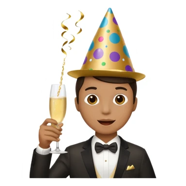 una festa di compleanno sticker