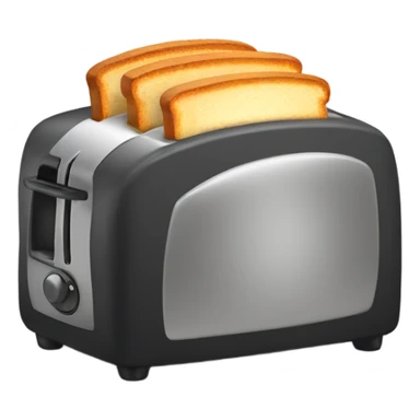 A sphere of a toaster  sticker